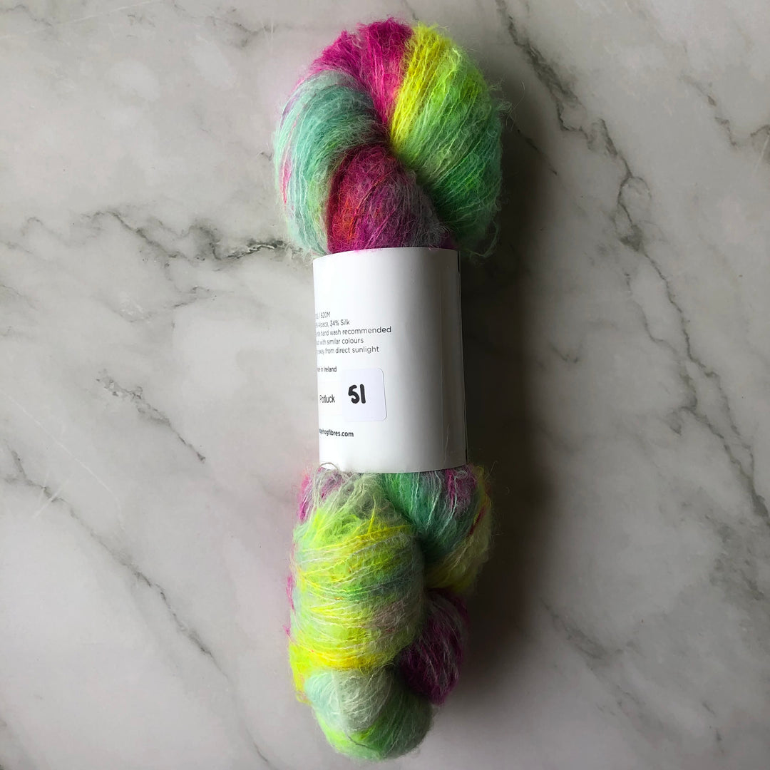 Hedgehog Fibres Alpaca Boucle Potlucks