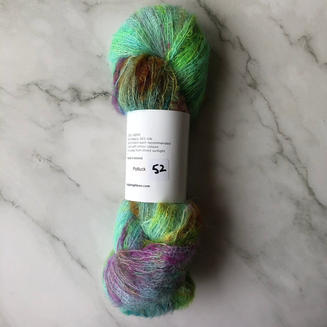 Hedgehog Fibres Alpaca Boucle Potlucks