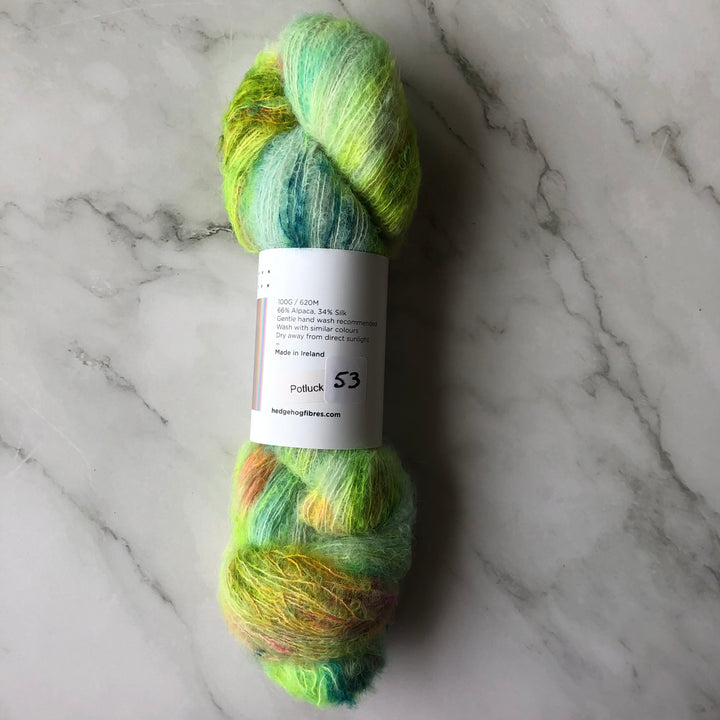 Hedgehog Fibres Alpaca Boucle Potlucks