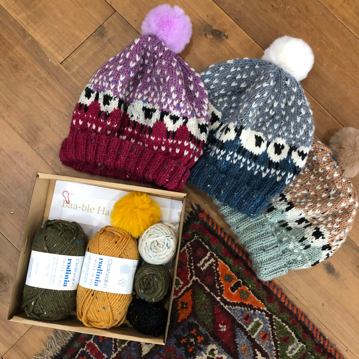 Baa-ble Hat Kits - Adult Size
