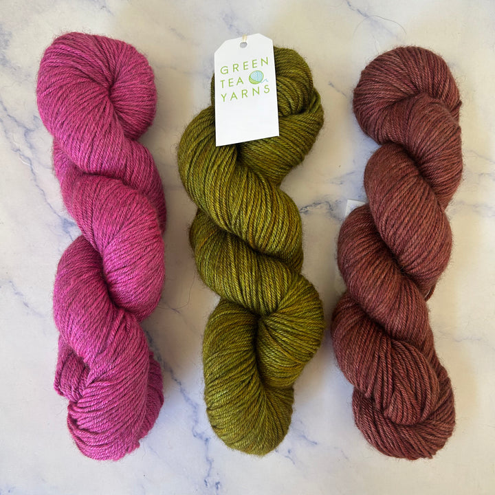 Green Tea Yarns Masala 8