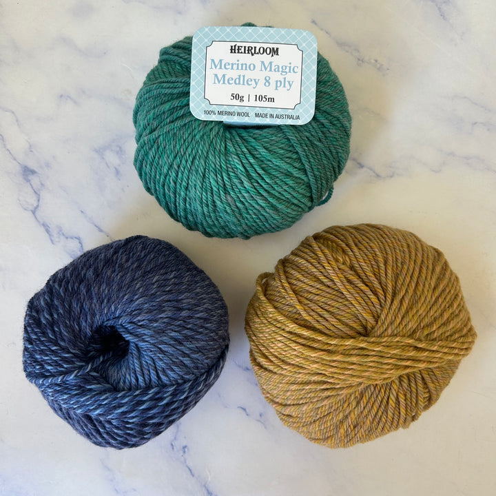 Heirloom Merino Magic Medley - 8ply