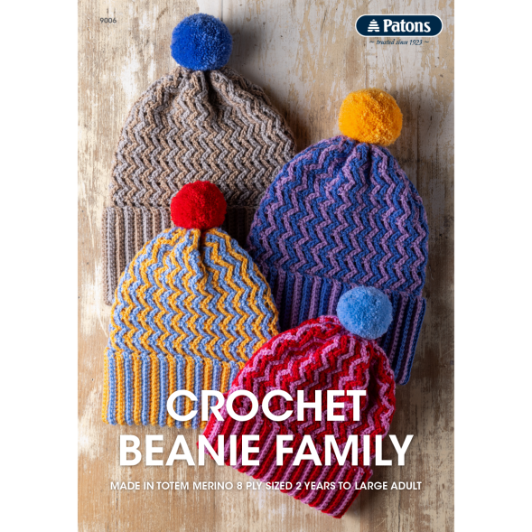 Crochet Beanie Family