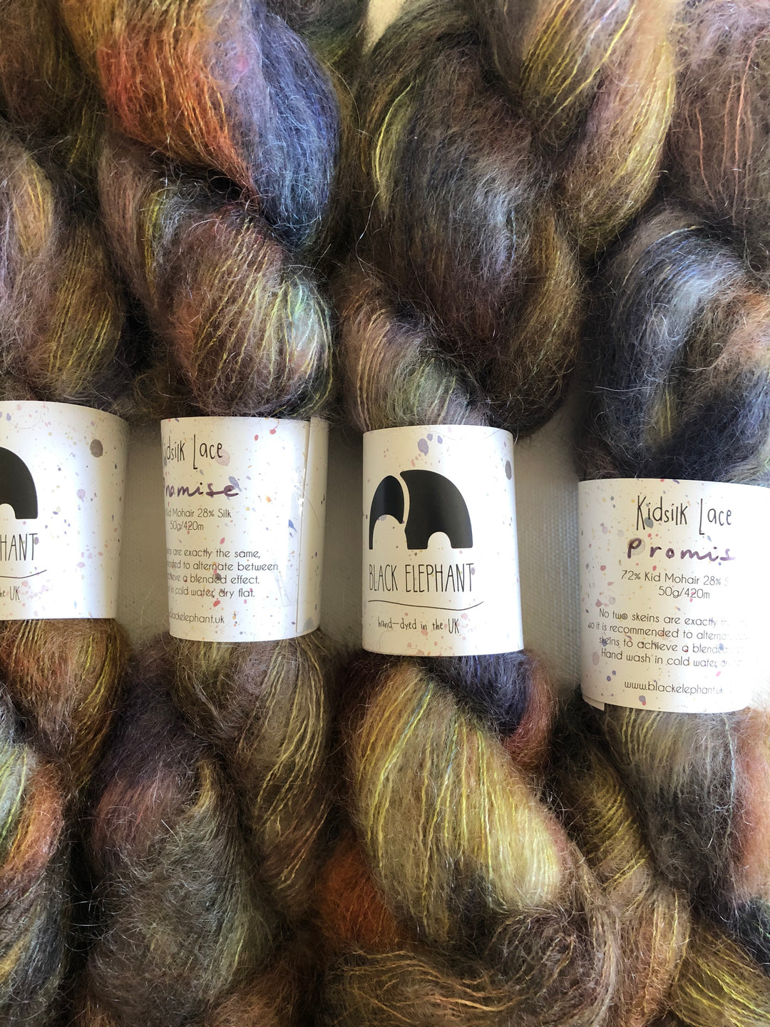 Black Elephant Kid Mohair