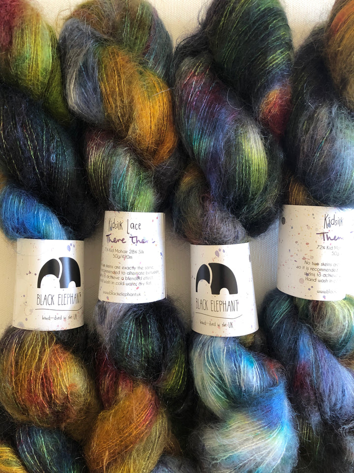 Black Elephant Kid Mohair