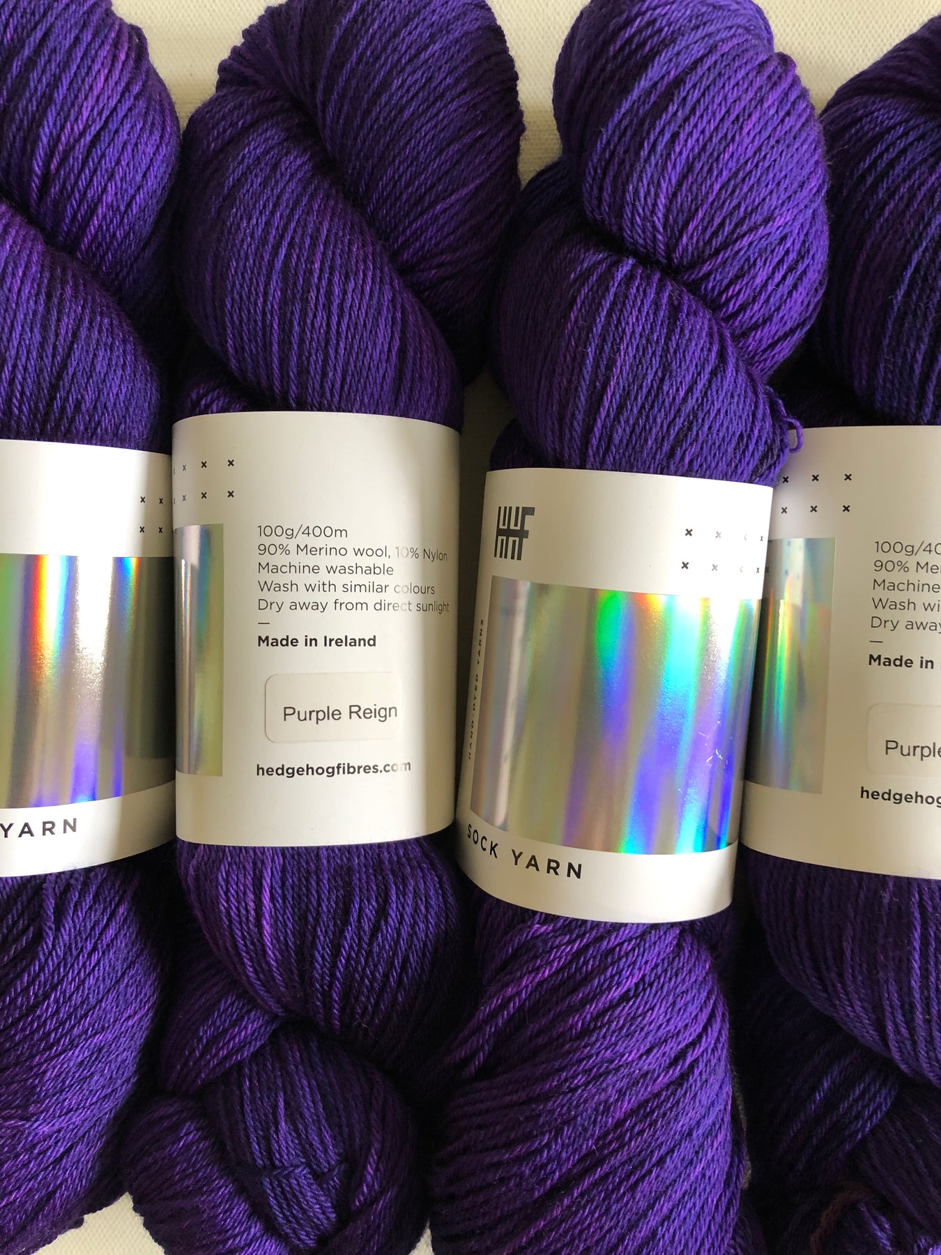Hedgehog Fibres Sock Yarn - Purple Reign
