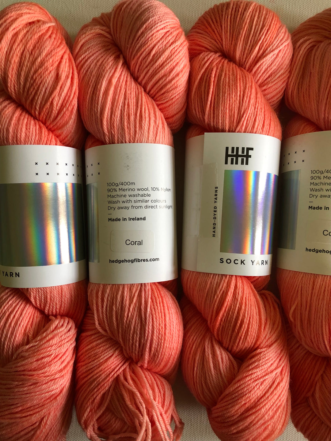 Hedgehog Fibres - Sock A-M - Coral