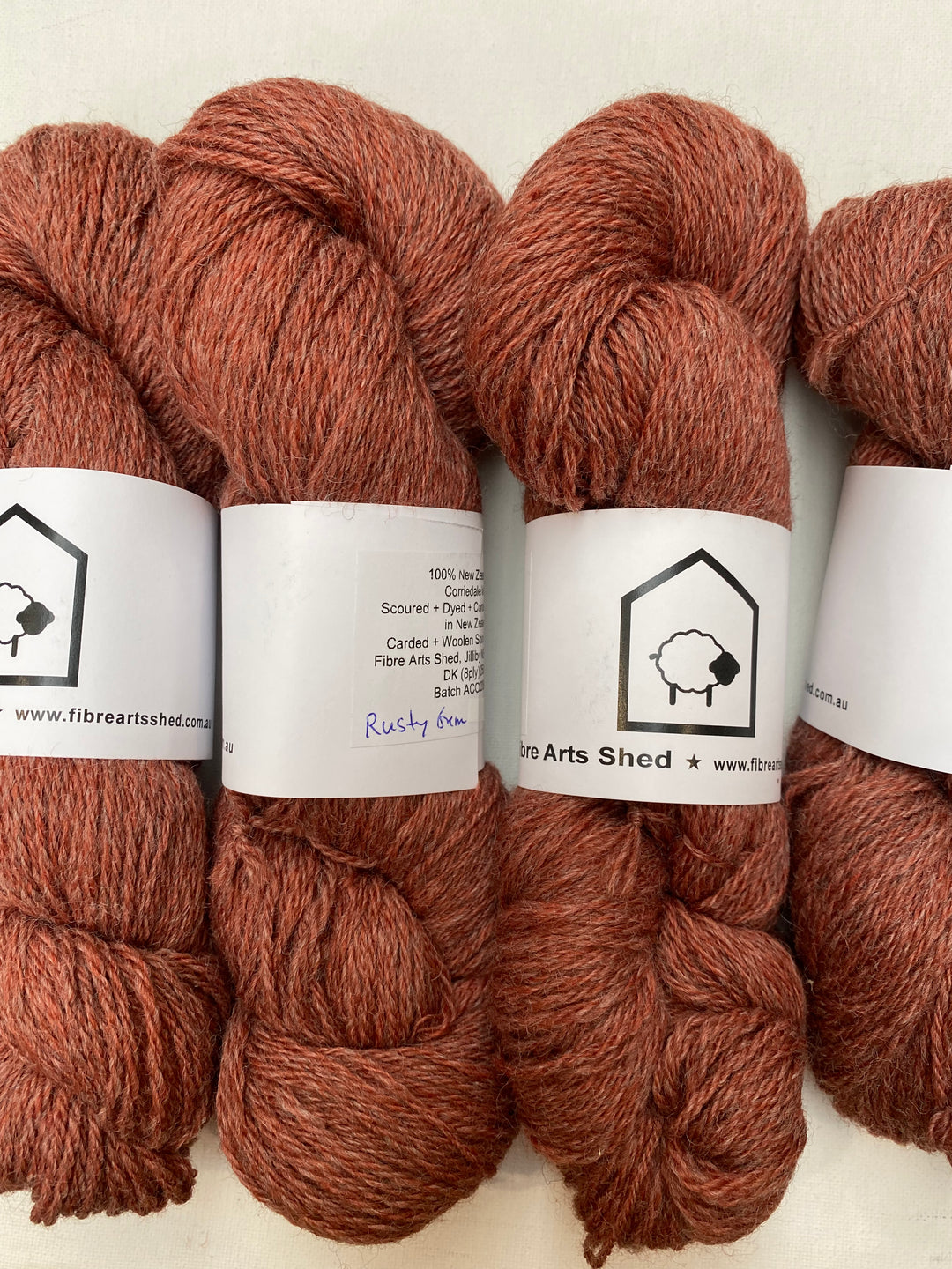 Fibre Arts Shed New Zealand Corriedale DK/8ply