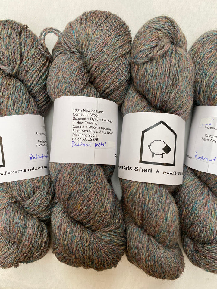 Fibre Arts Shed New Zealand Corriedale DK/8ply