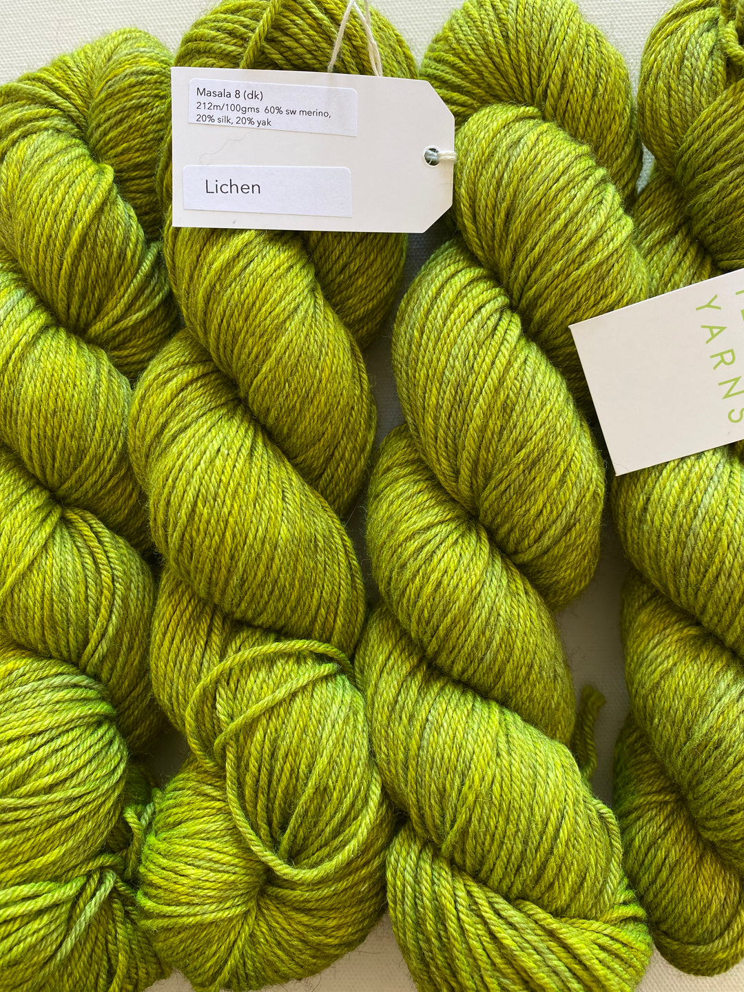 Green Tea Yarns Masala 8