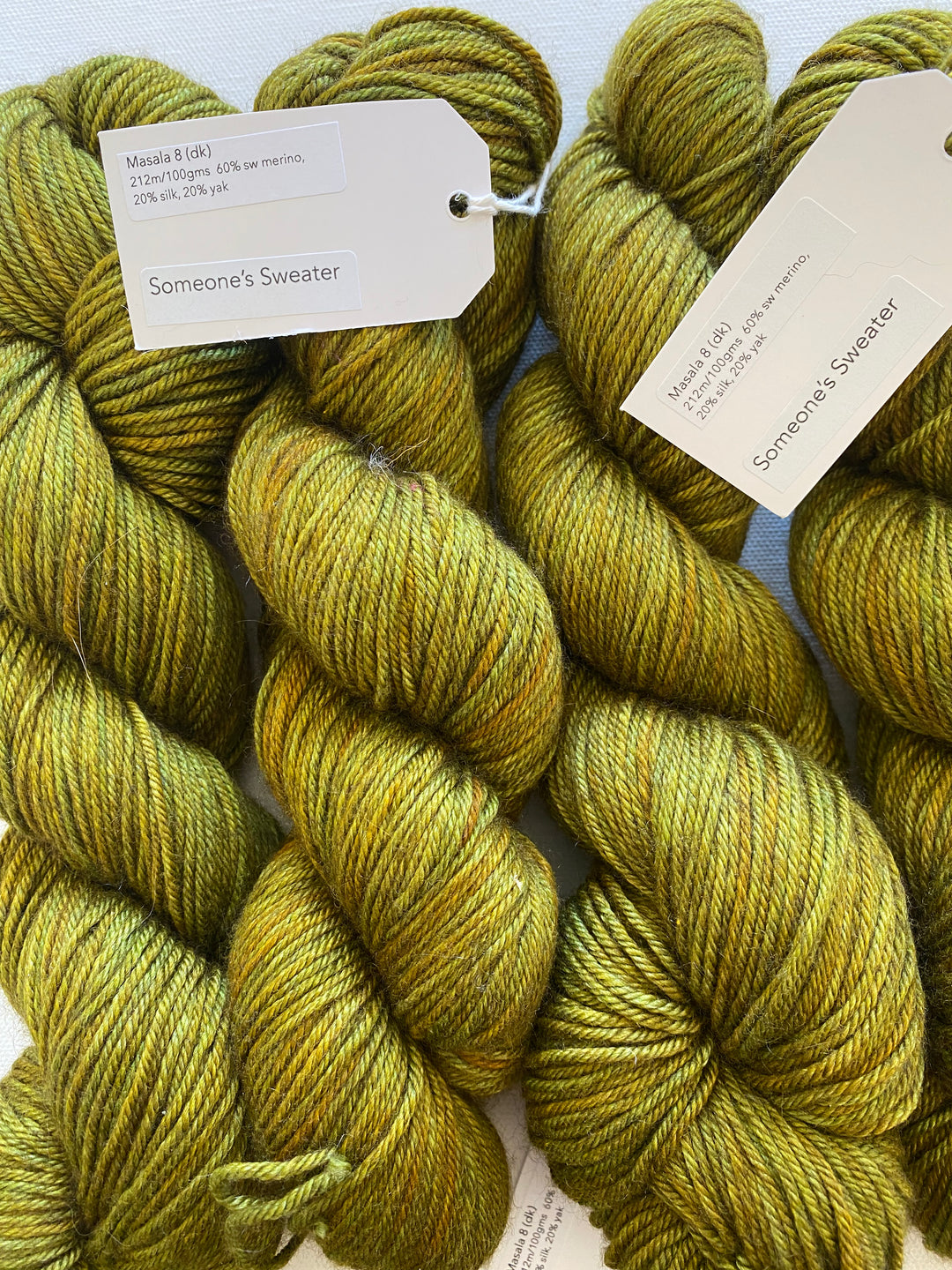 Green Tea Yarns Masala 8