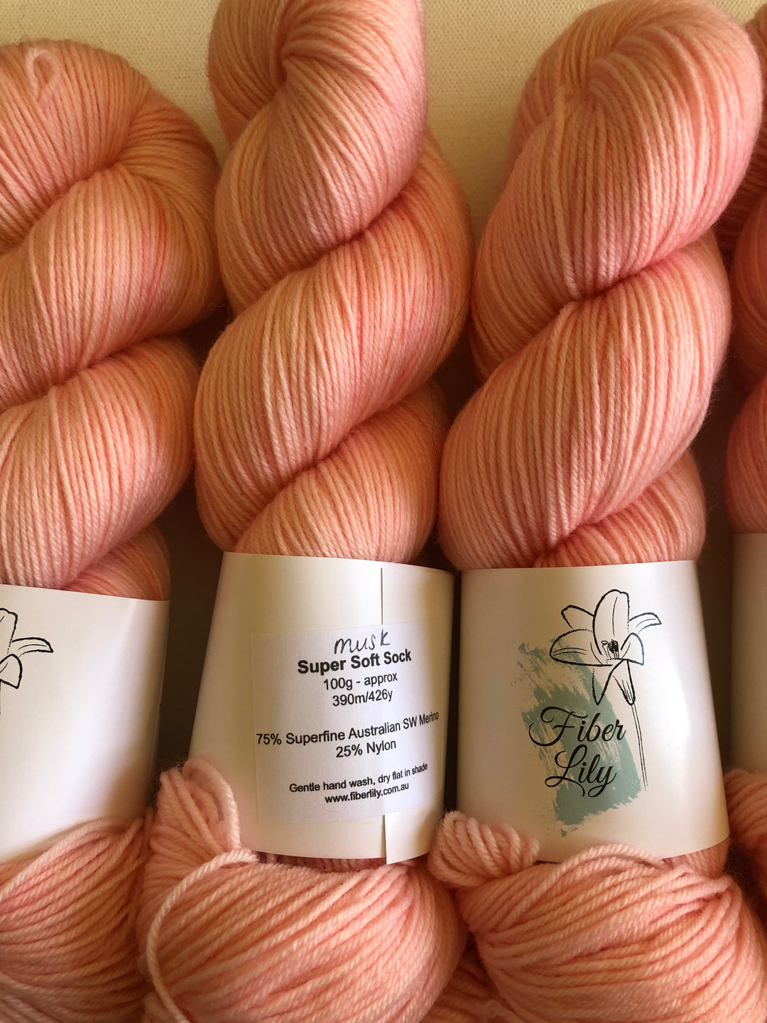 Fiber Lily Super Soft Sock Yarn