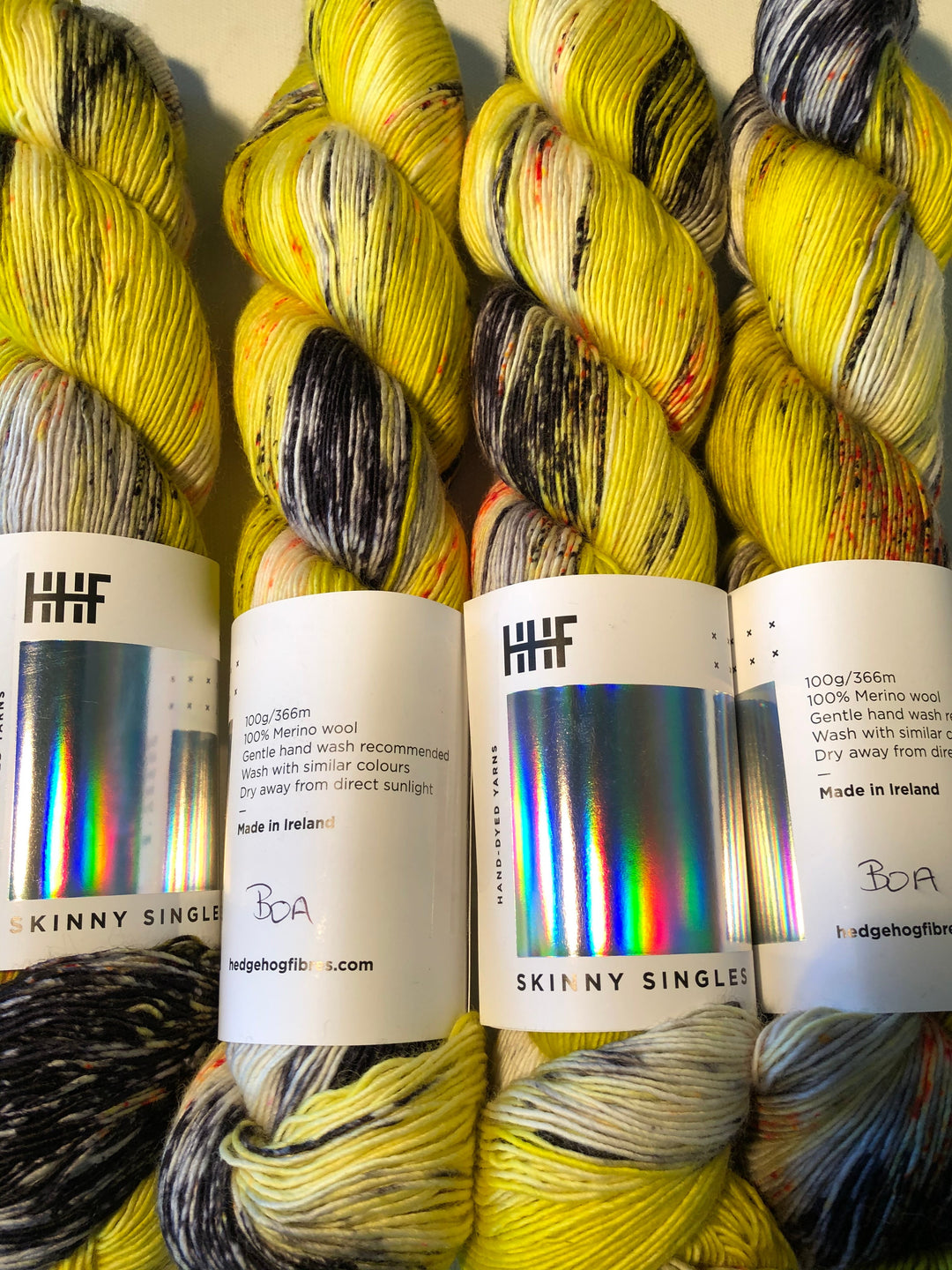 Hedgehog Fibres - Skinny Singles A - M