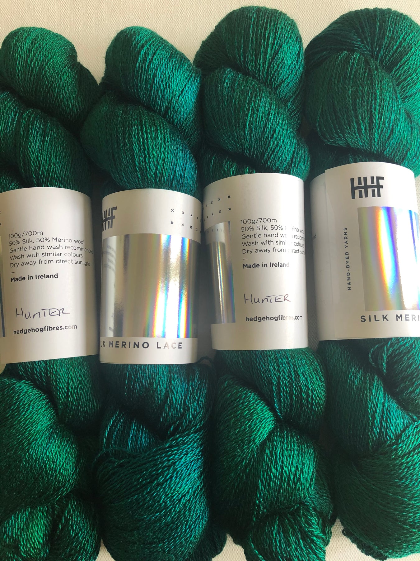 Silk/Merino Lace – Hedgehog Fibres